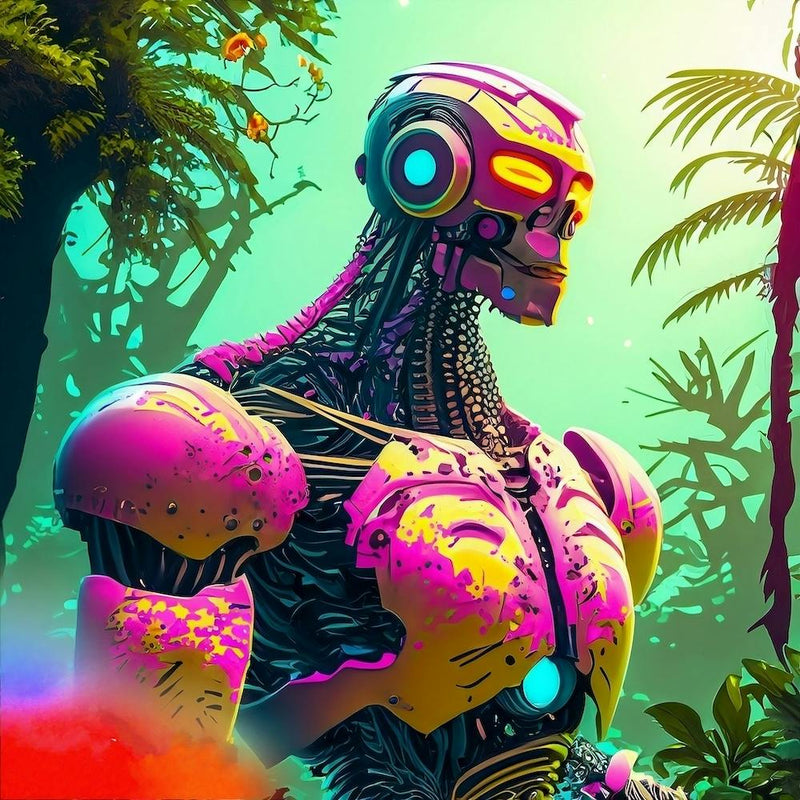 Robot Dans La Jungle 1