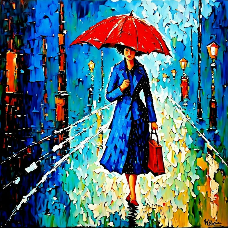 Lady In Blue