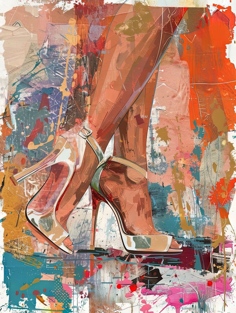 High Heels Canvas Print 1