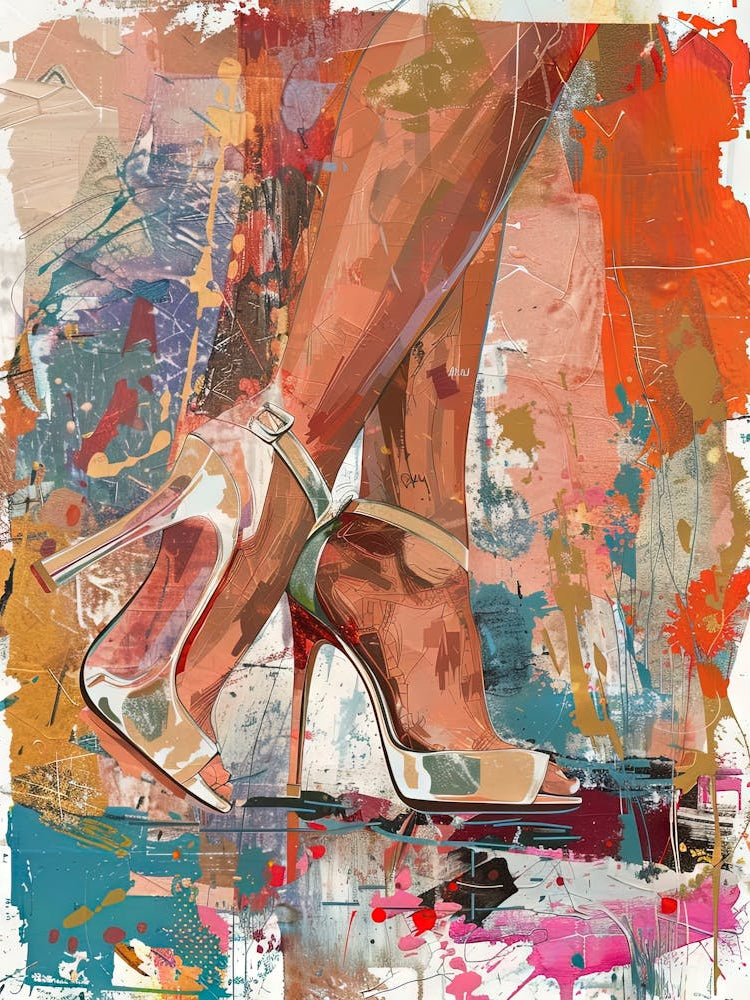 High Heels Canvas Print 1