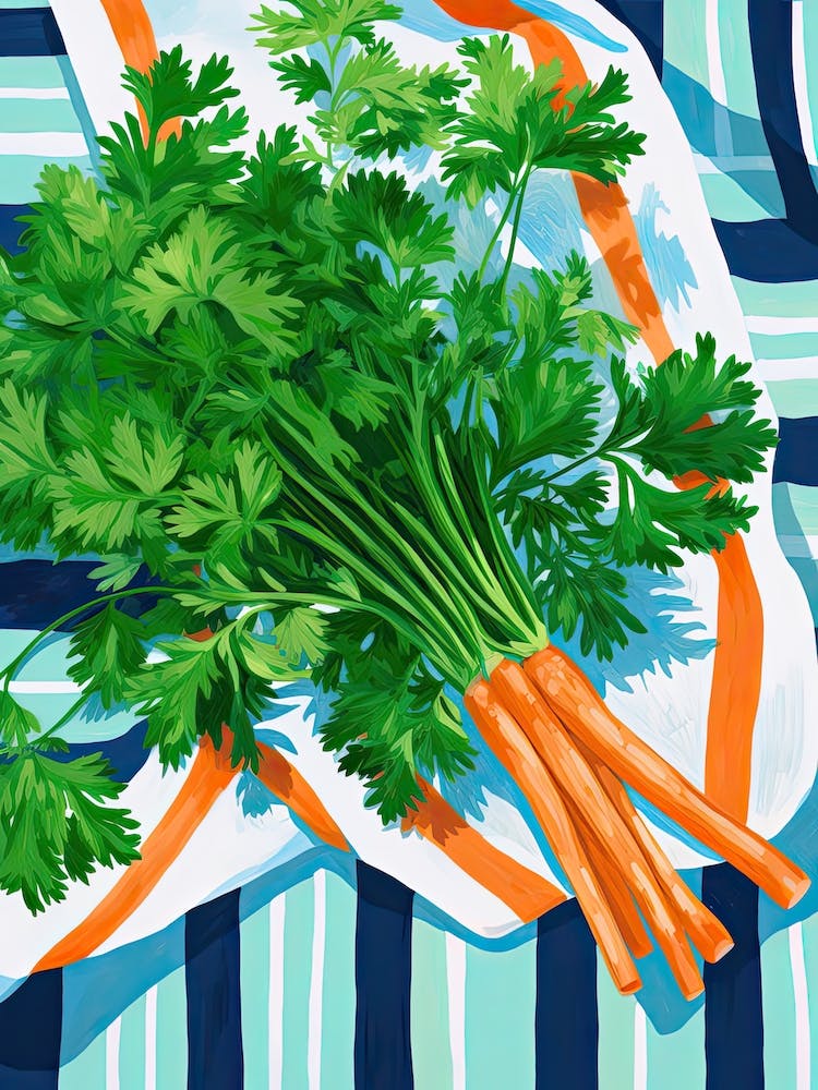 Petersilie Sommer-Illustration 2