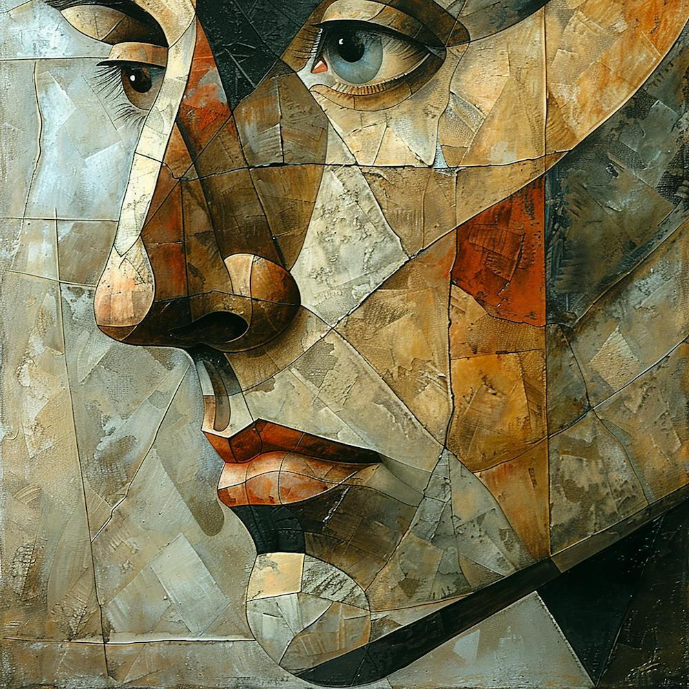 Abstract Portrait Of A Woman 11