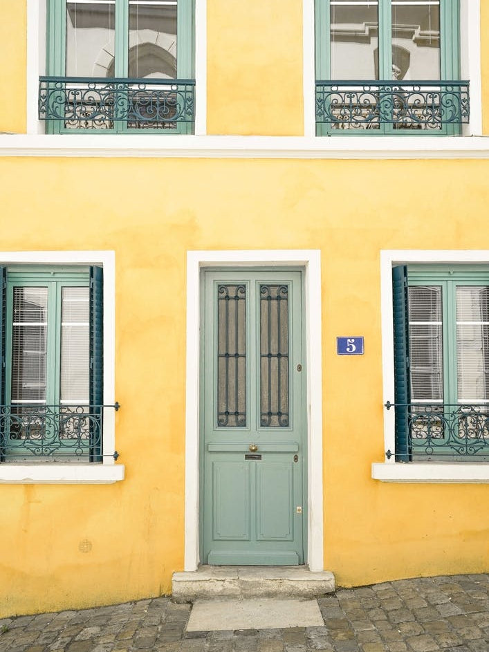 The Yellow House In Lyon