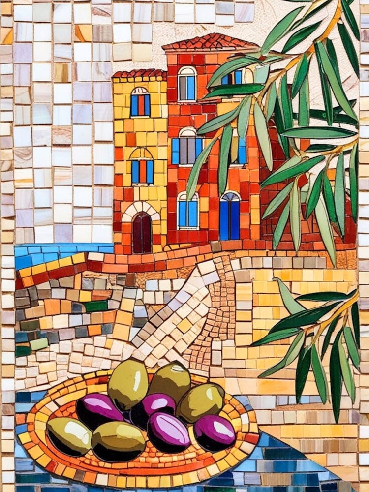 Olives On A Plate 2