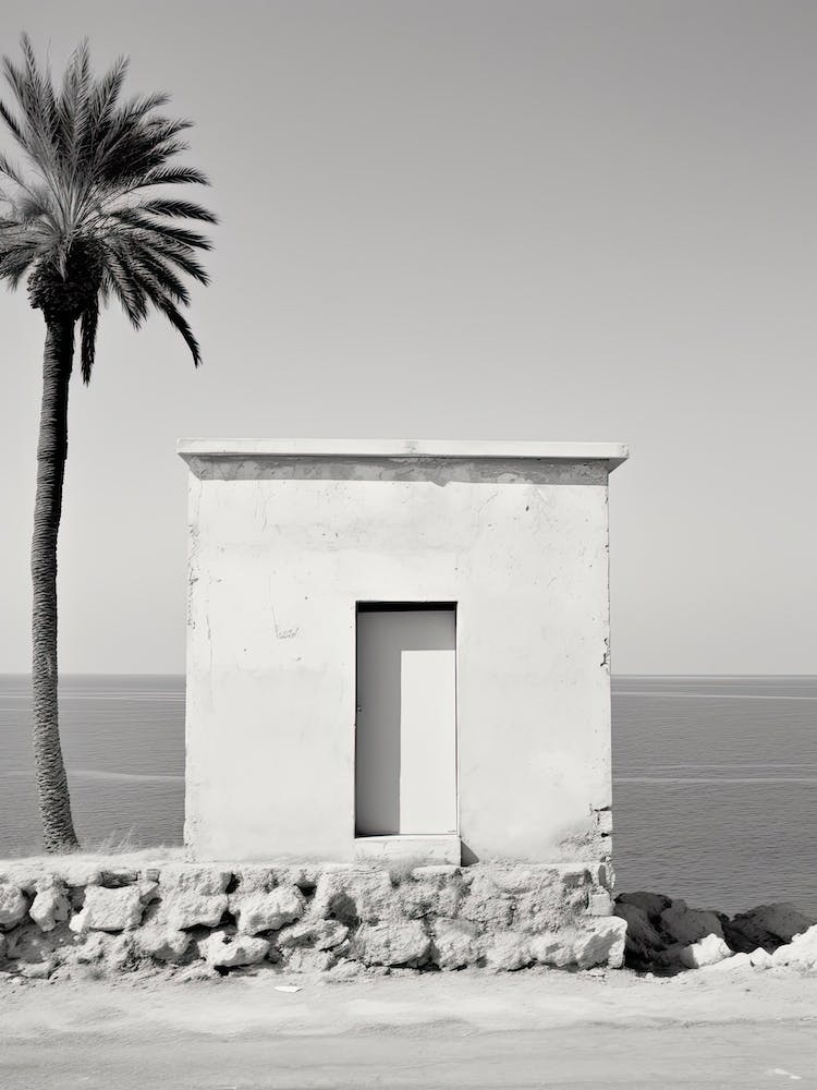 Paphos, Cyprus, Black And White Photography 3