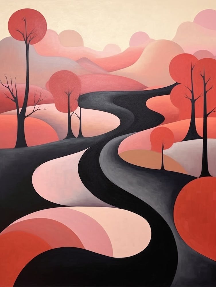 Abstract Minimalist Landscape 12