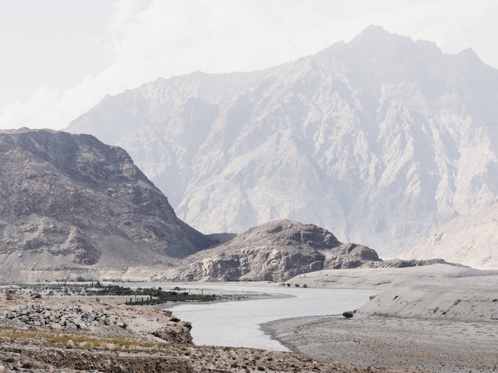 Pakistan Desert In Korakoram Mountains