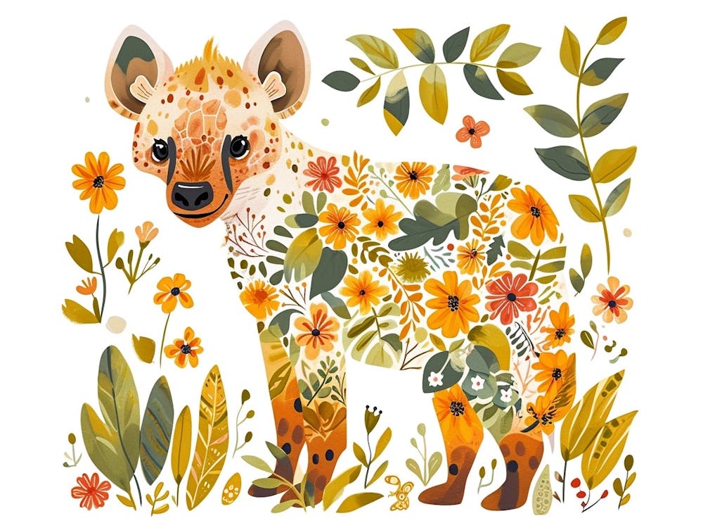 Little Floral Hyena 2
