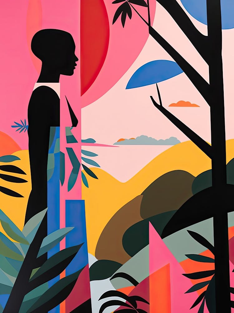 Seychelles, Bold Outlines 1