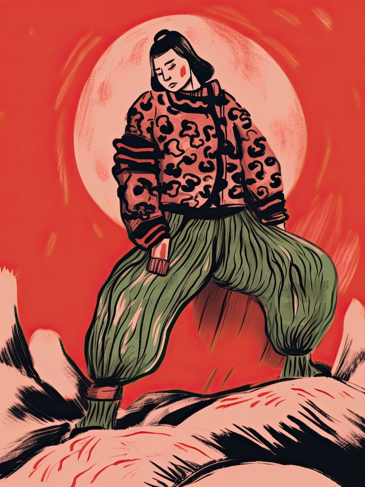 Samurai Illustration 13