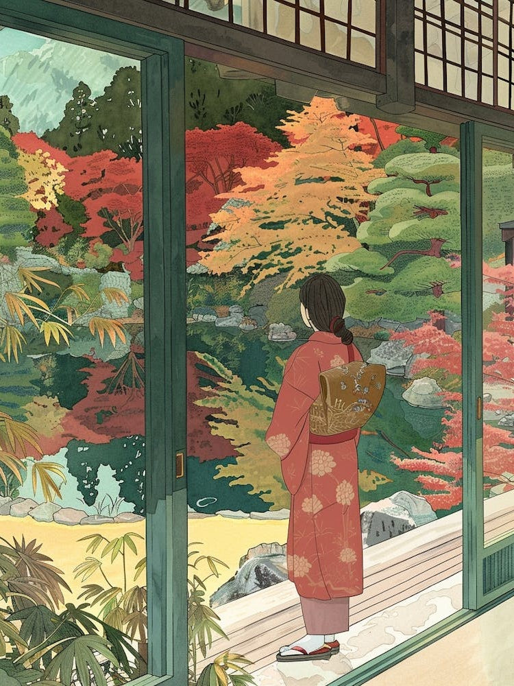 In The Garden Ryoan Ji Garden Japan 8