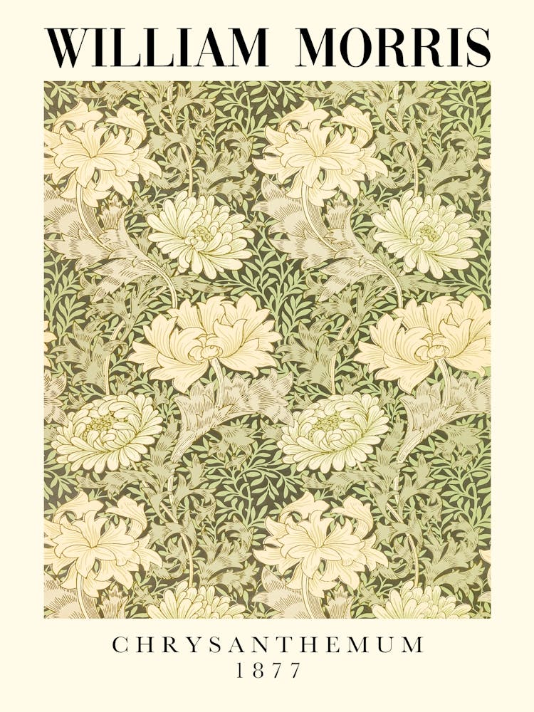William Morris Chrysanthemum