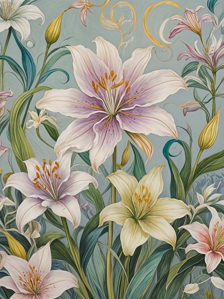 Lilies In Reverie
