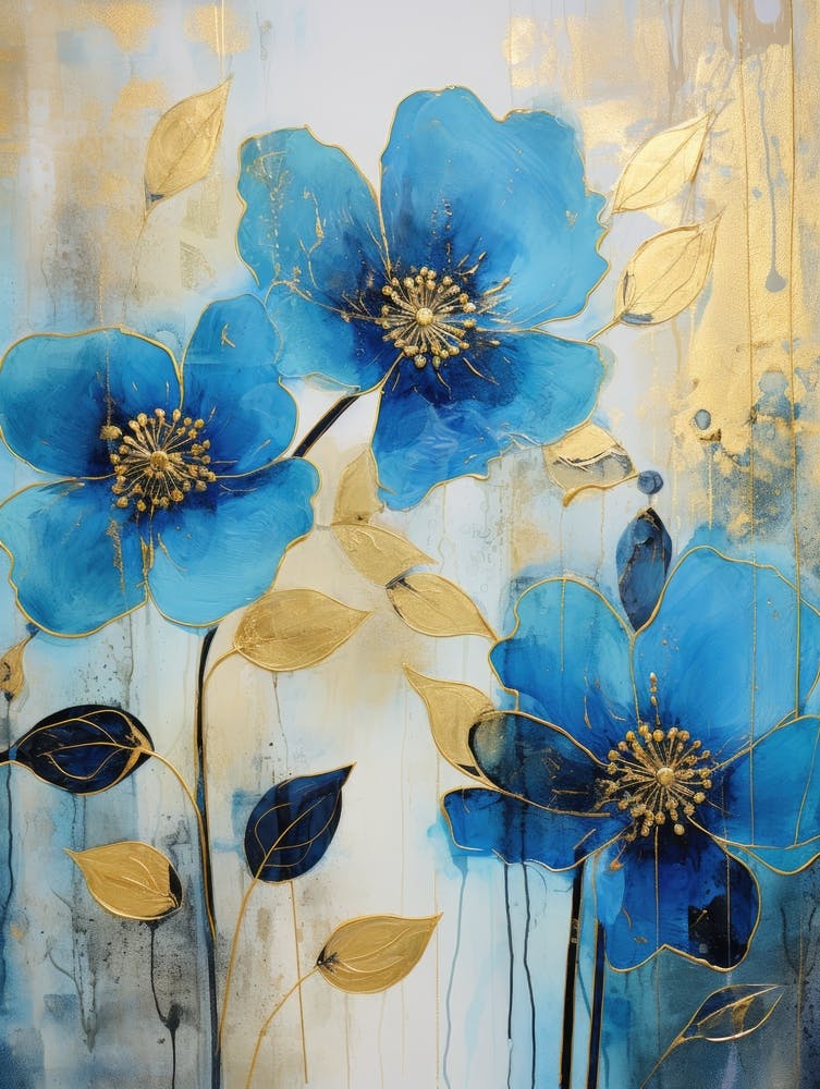 Blue Flowers 39