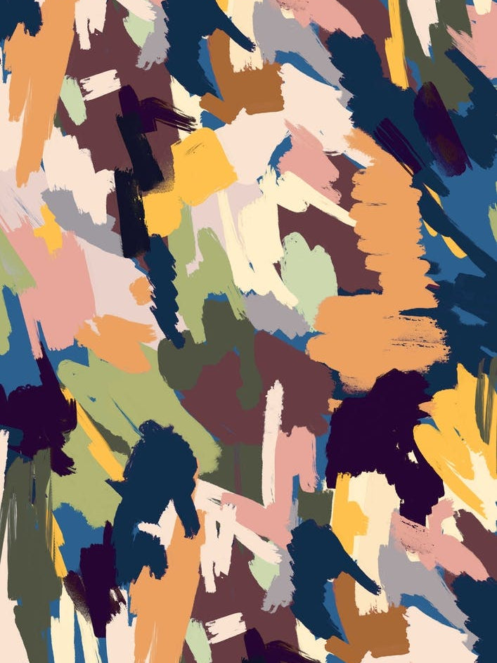 Abstract Scratches Texture Blue