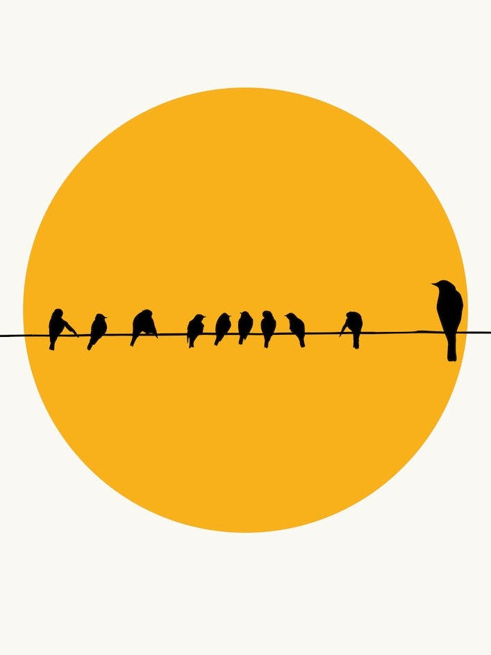 Sleeping Birds Bedroom