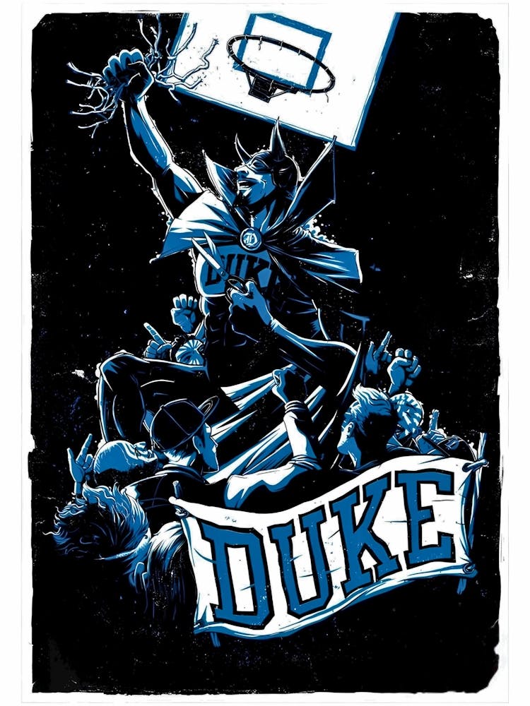 Duke Basketball Poster