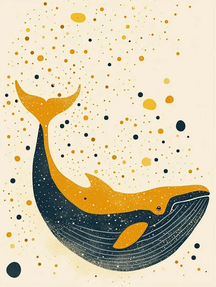 Yellow Blue Whale 3