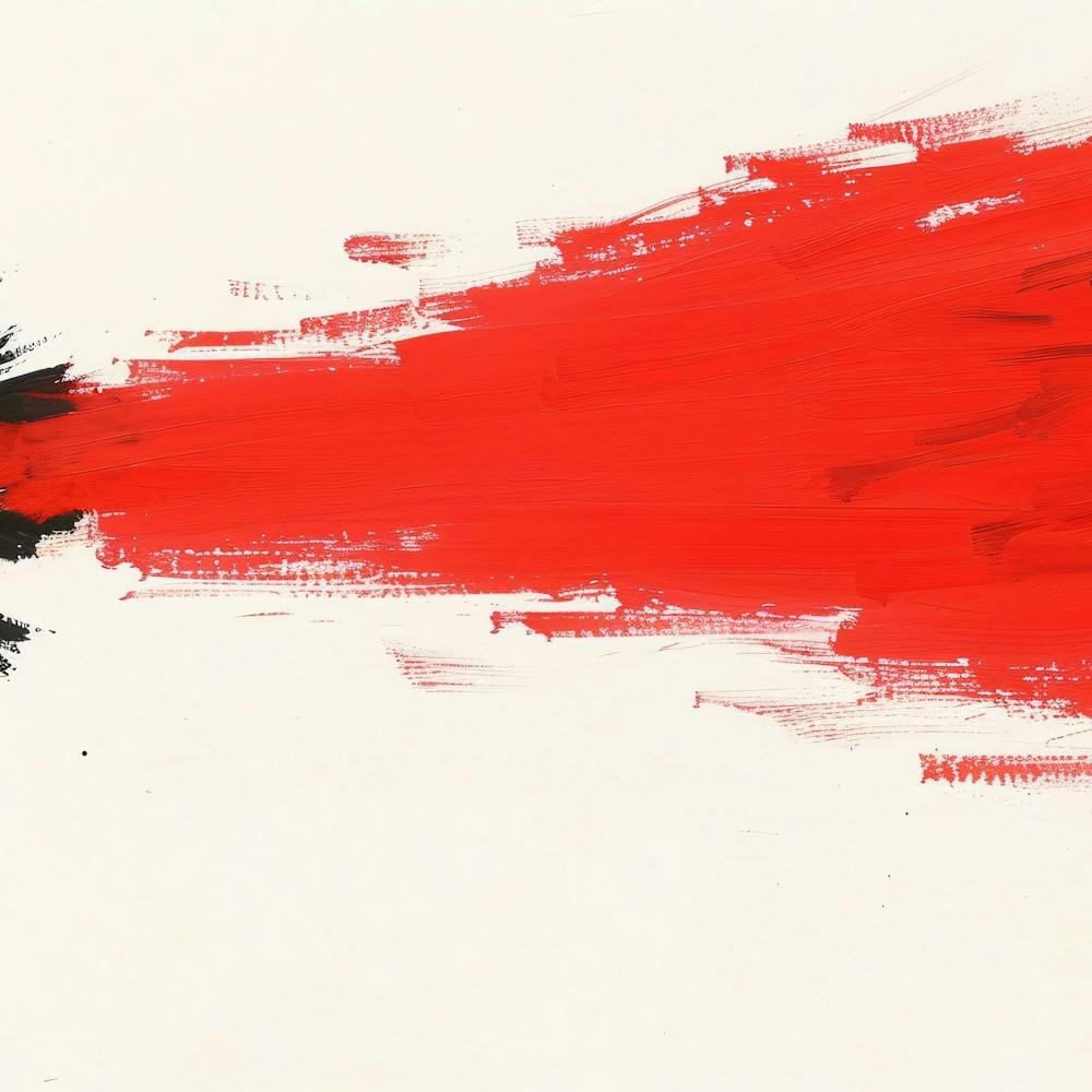 Abstract Brush Strokes