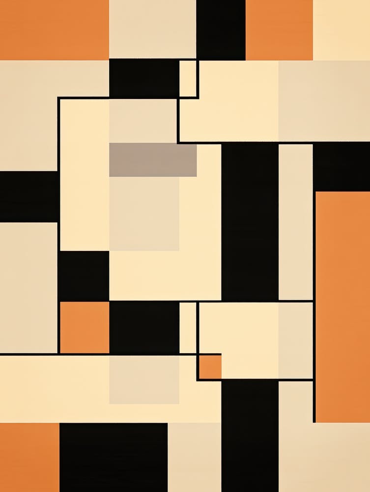 Angular Artistry; Mid Century Geometric Precision