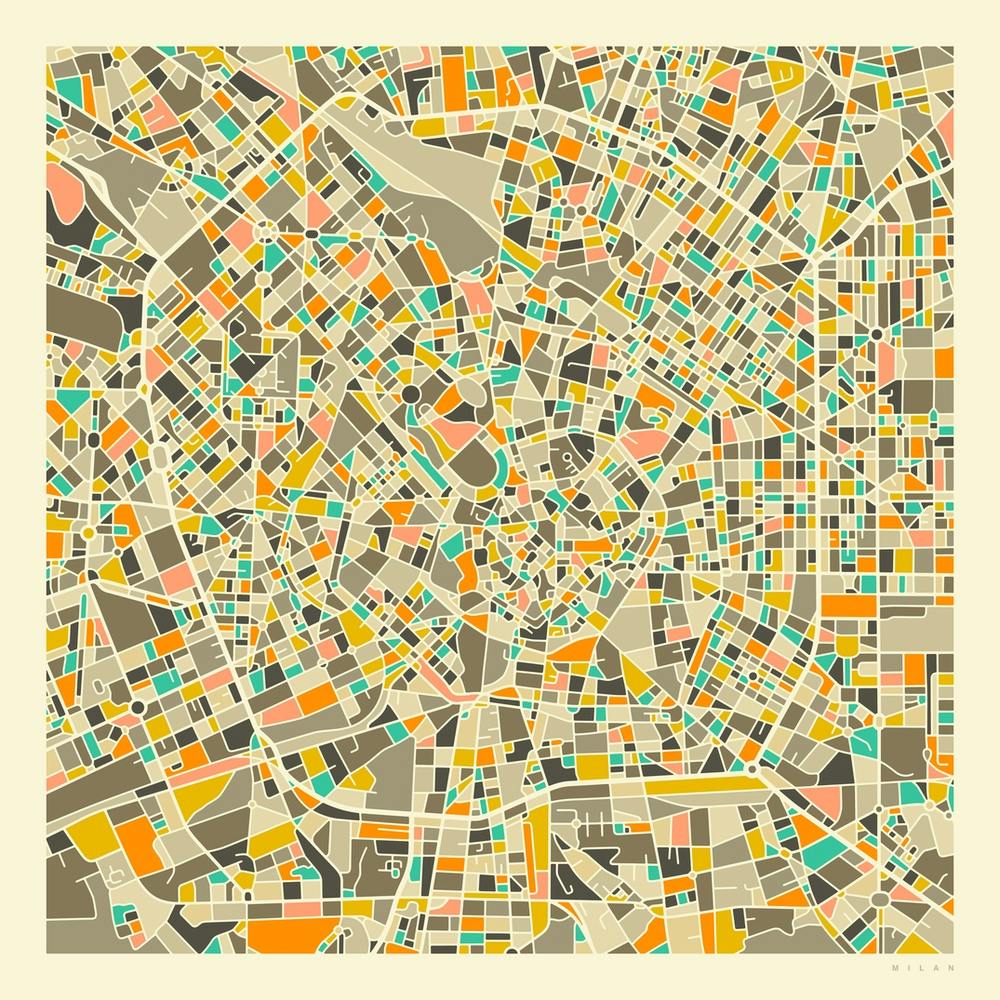Milan Map