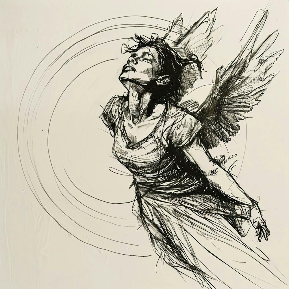 Angel Fairy Sketch