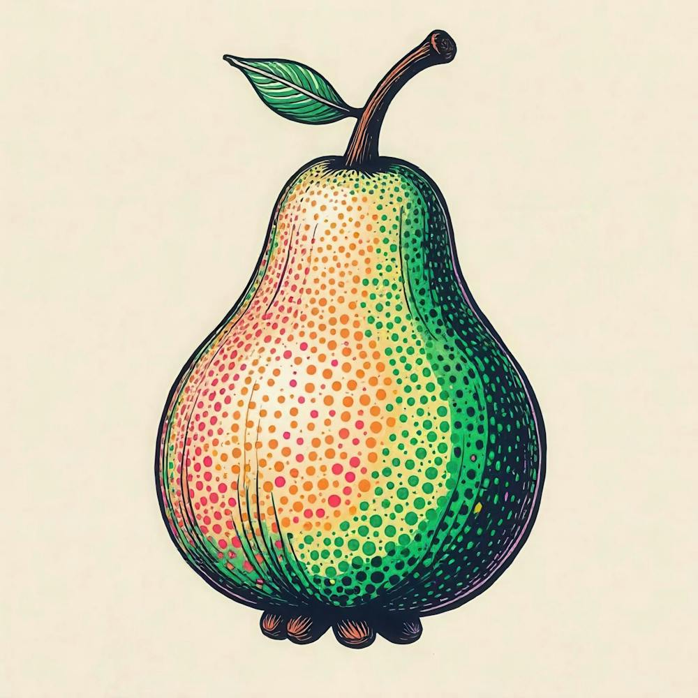 Pear Illustration