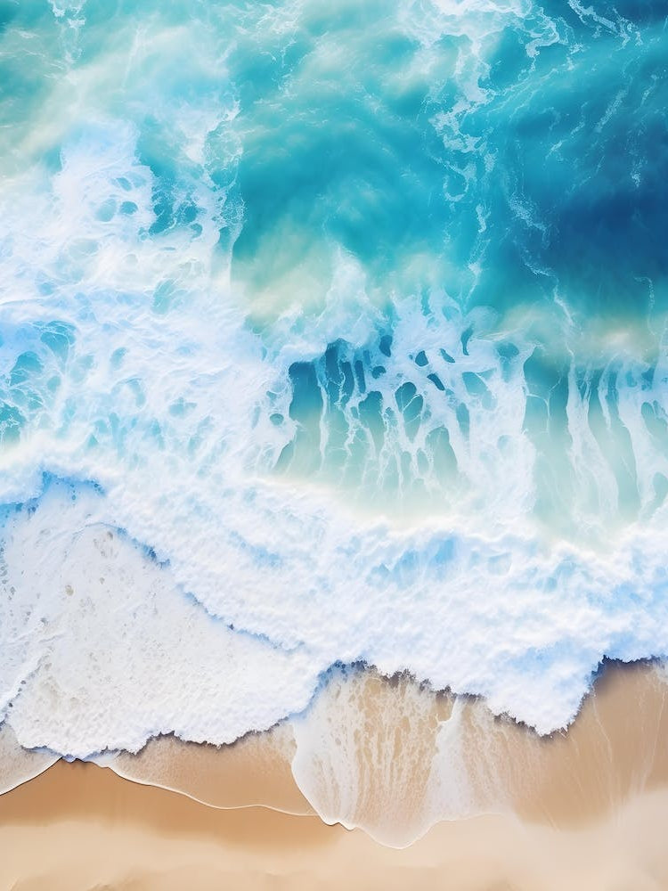 Aerial View Of The Beach V1