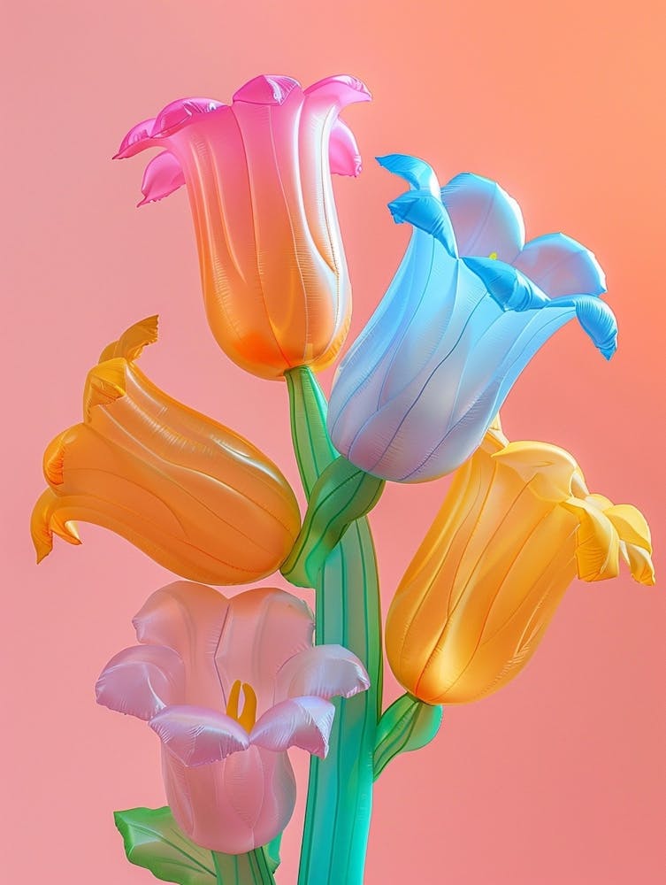 Fleurs Gonflables Rêveuses Coral Bells 1