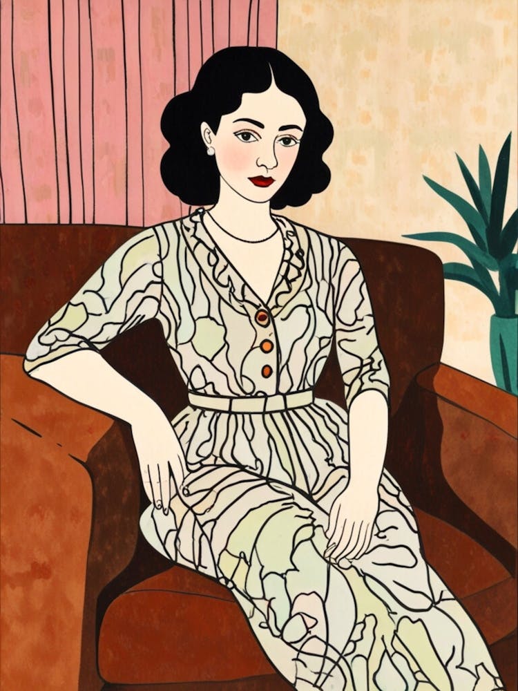 Woman In A Dress 8