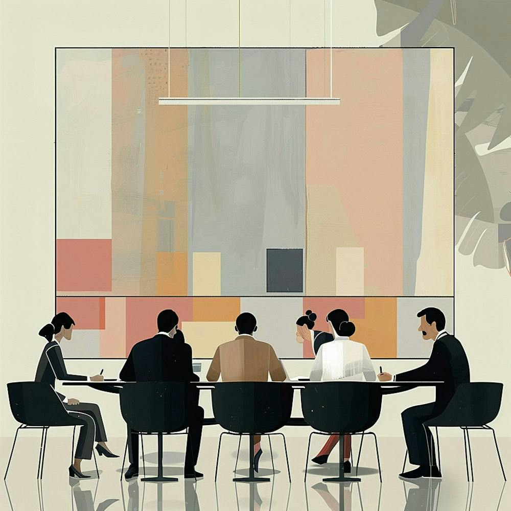 People At A Meeting 1