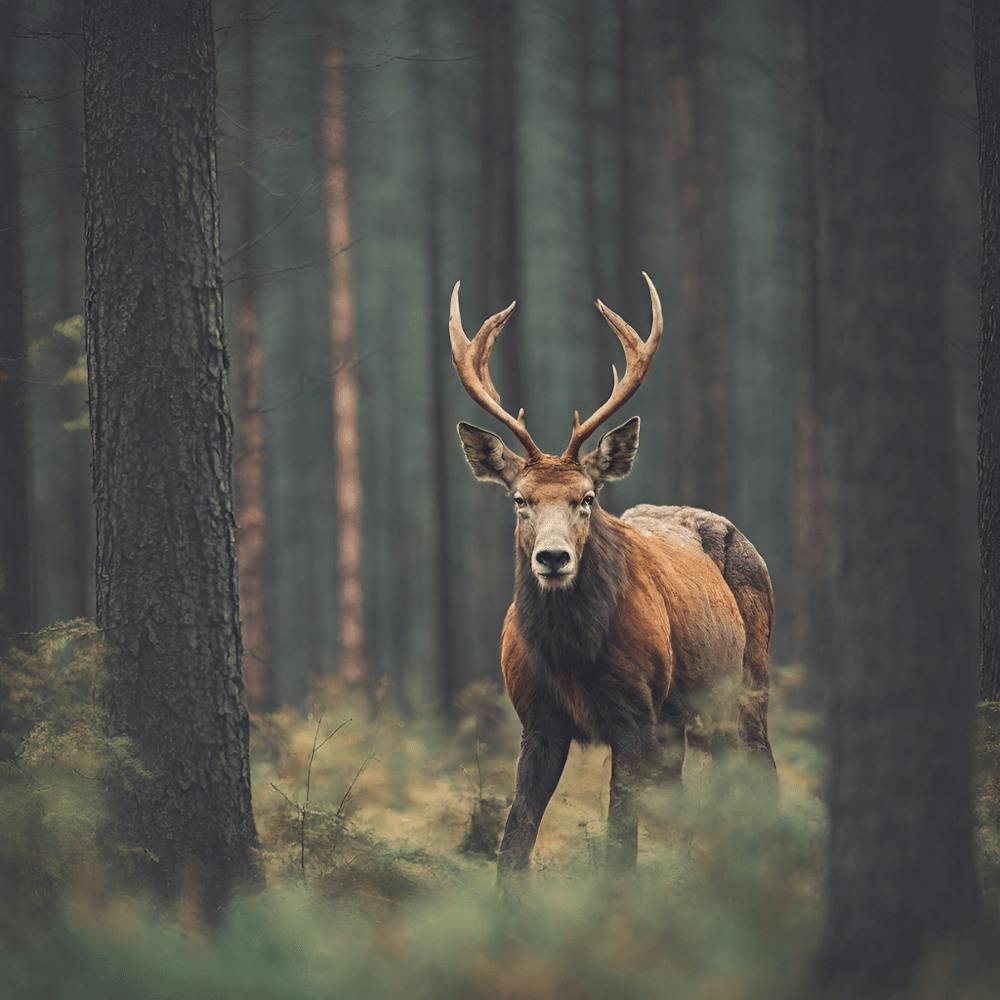 Deer In The Forest 6