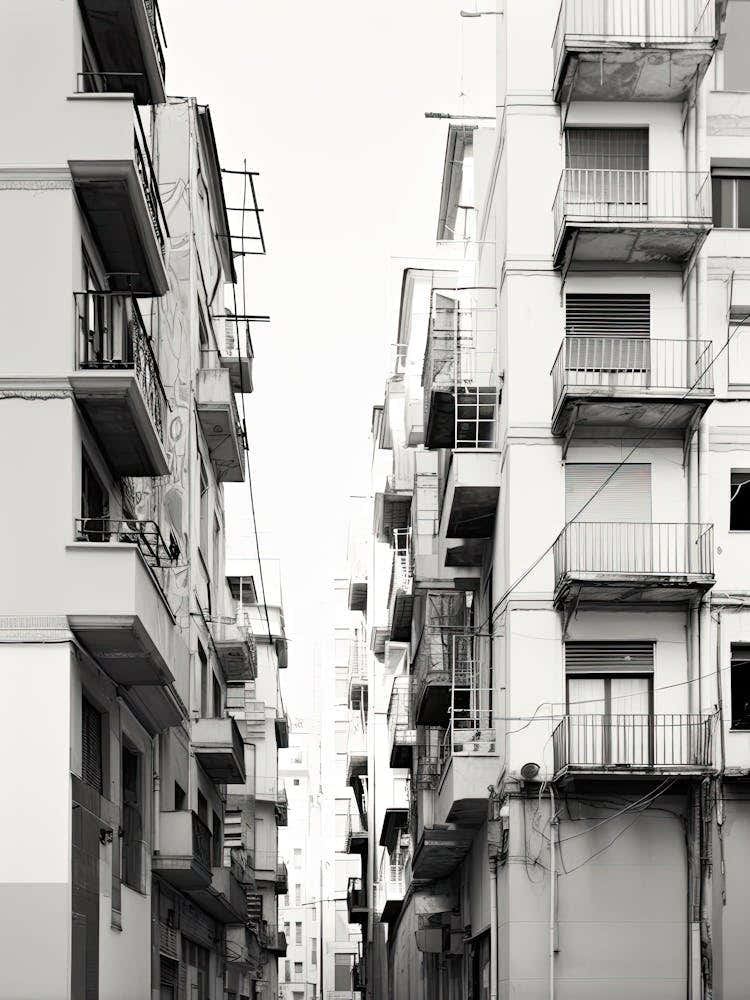 Malaga, Spain, Photography In Black And White 8