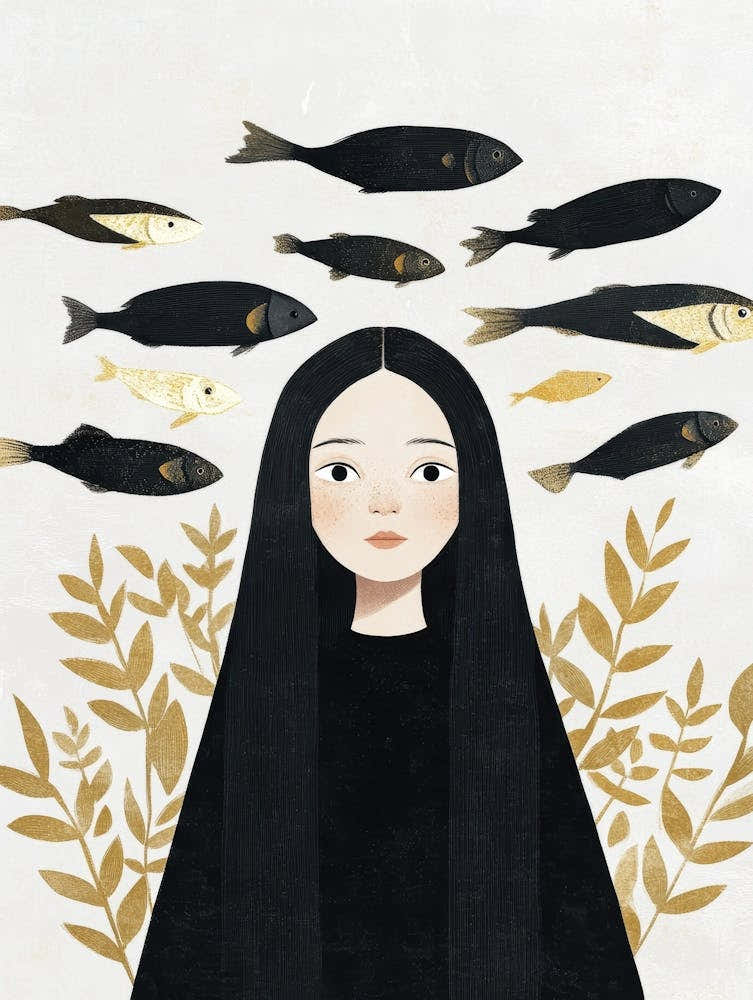 Nun With Fish