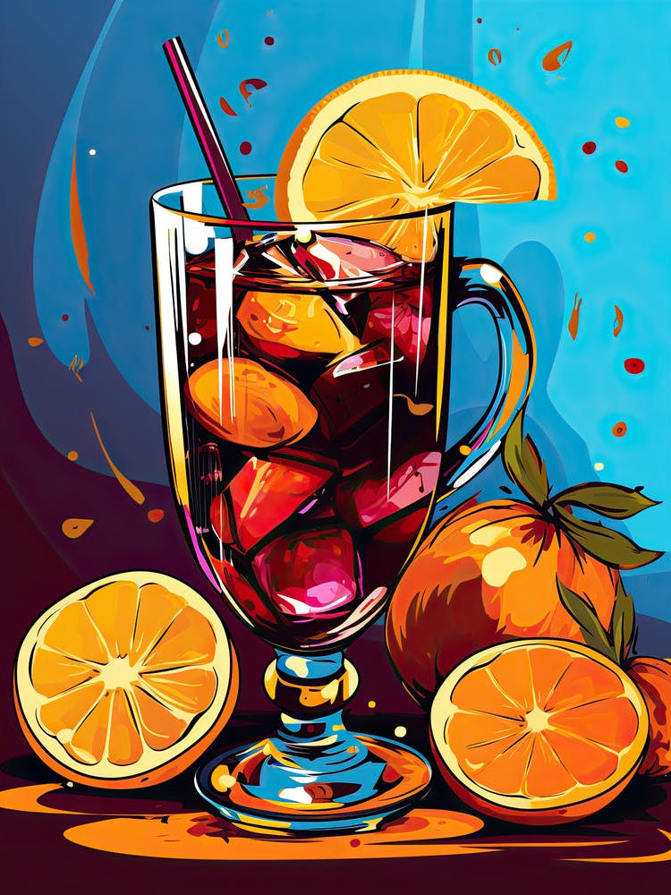 Mulled Wine, Gluhwein, Christmas art 6