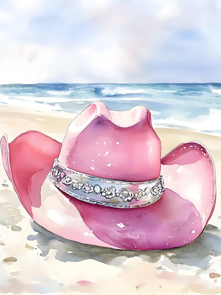 Pink Cowboy Hat 4