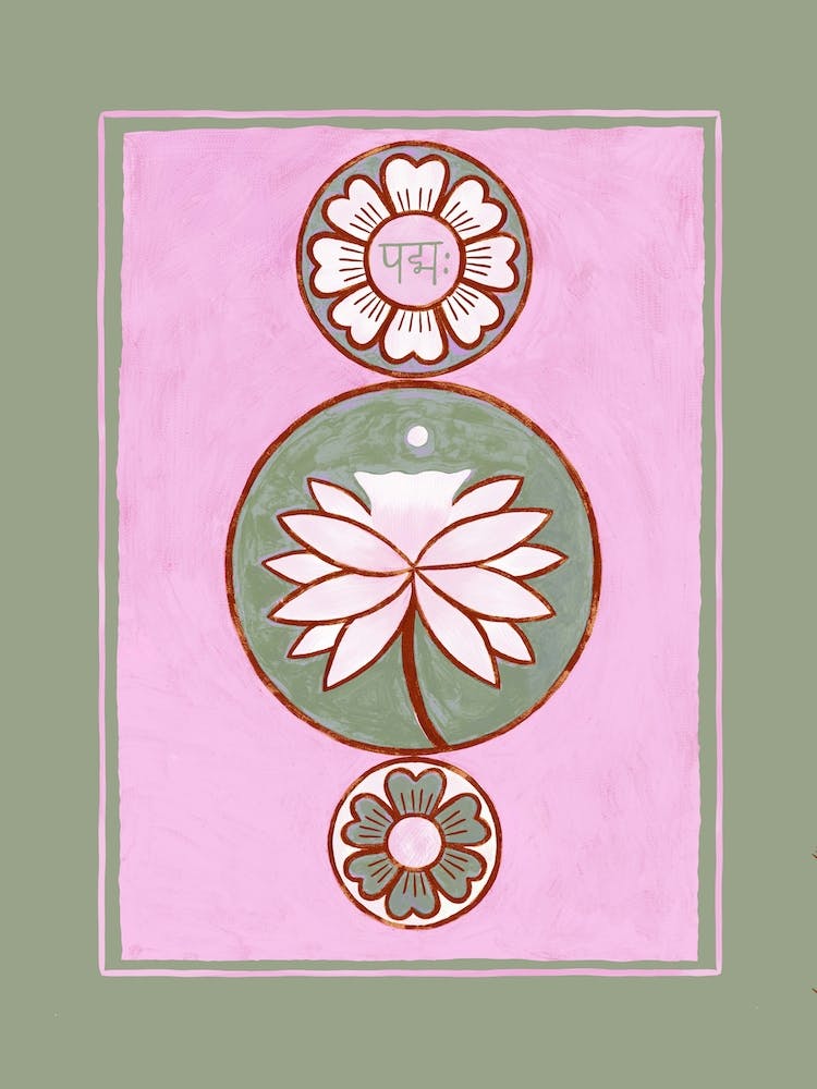 Pink Lotus In Pink