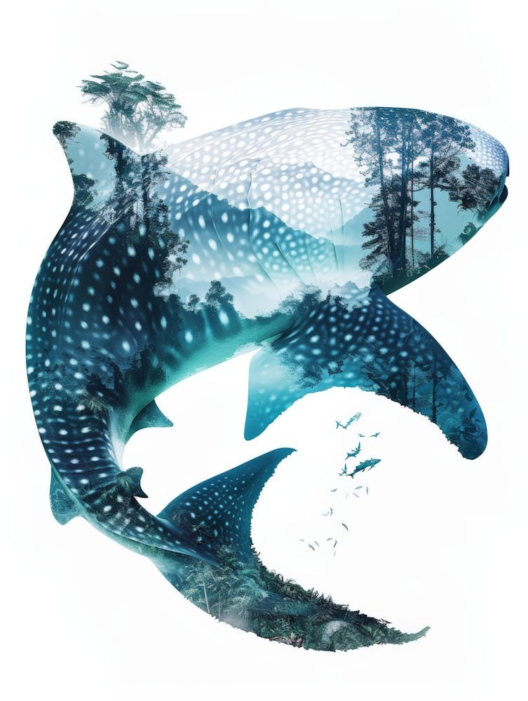Whale Shark Canvas Print 1
