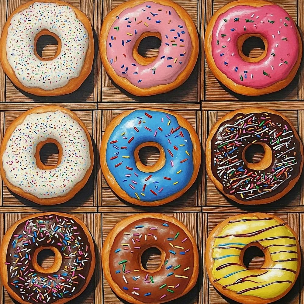 Art des Donuts