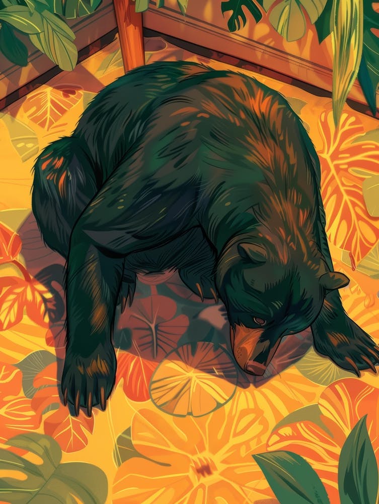 Bear In The Jungle