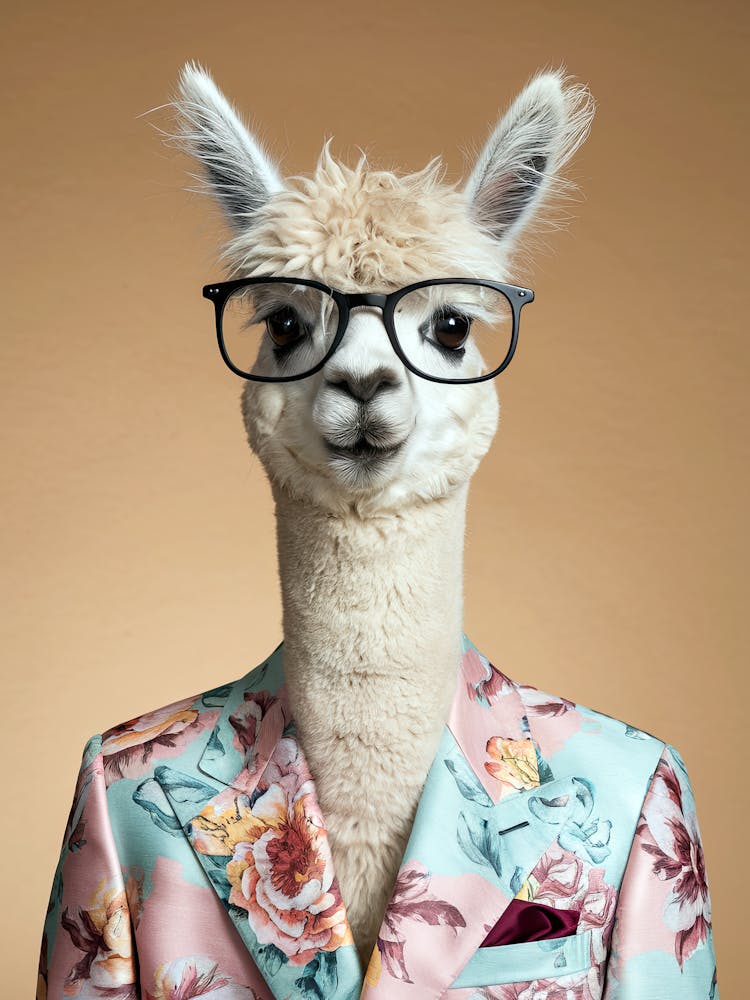 Llama In A Suit 6