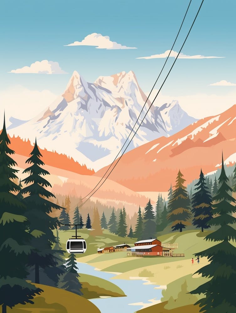 Austria 1 Travel Illustration