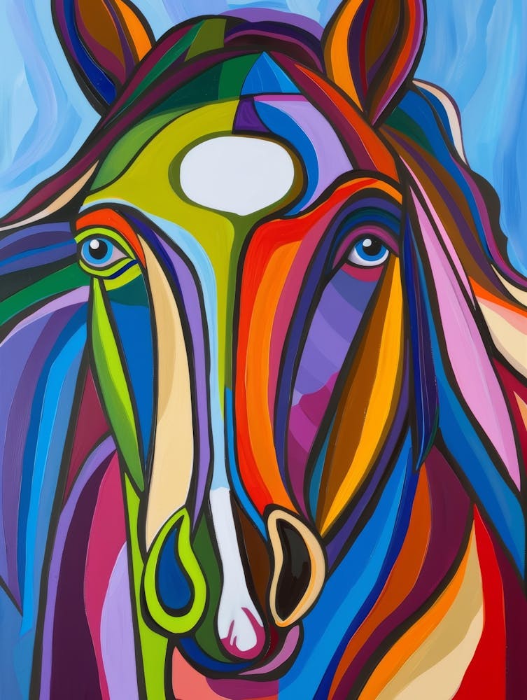 Colorful Horse 2