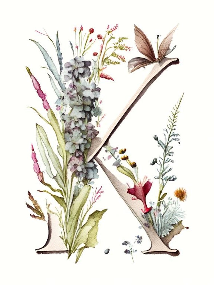 K, Letter, Alphabet Quentin Blake Illustration 1