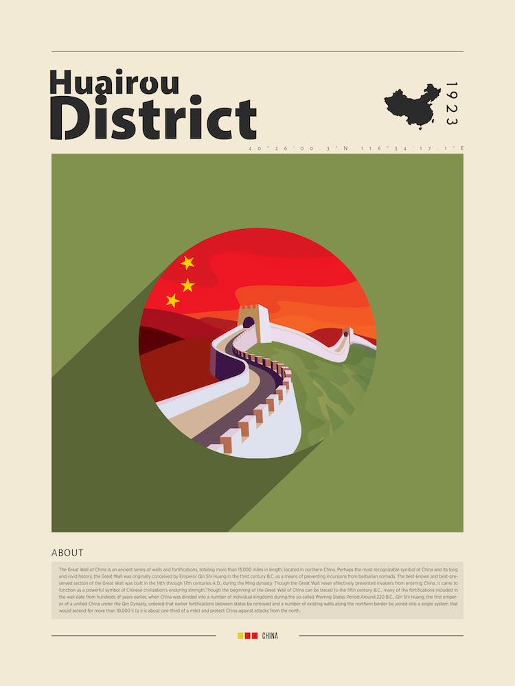 Ville Du District De Huairou