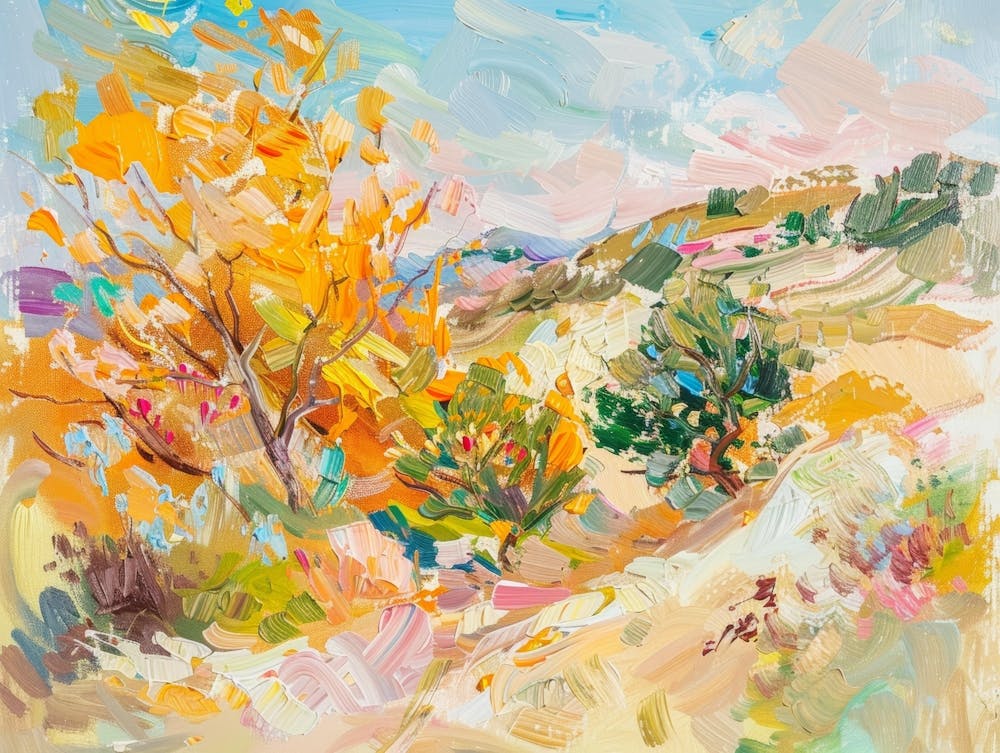 Autumn Landscape Painting 2