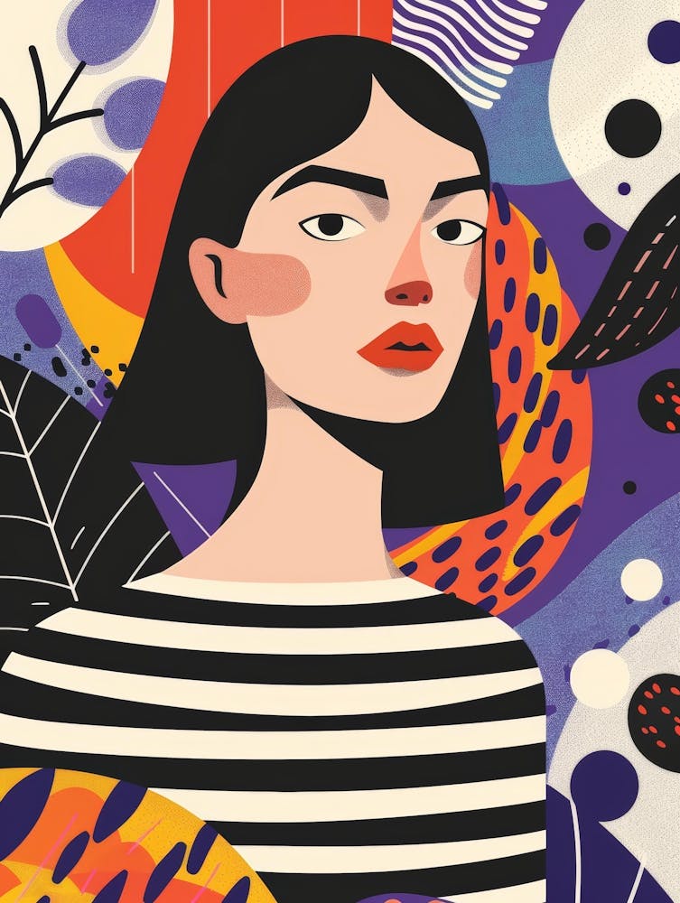 Illustration Of A Woman 6