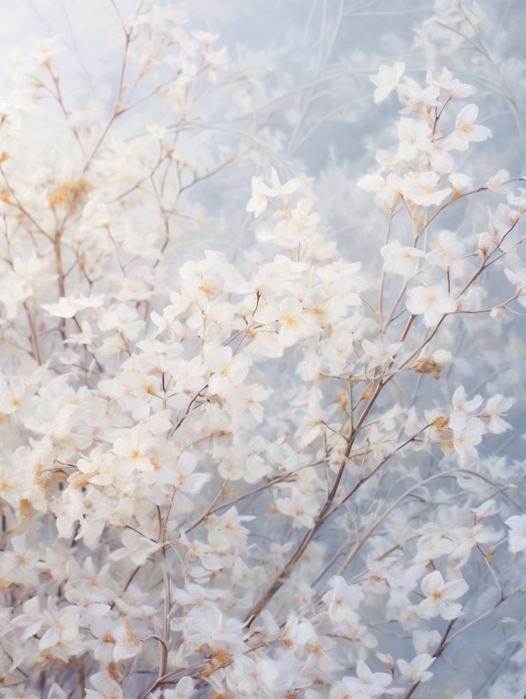 Frosty Botanical Winter Jasmine 1