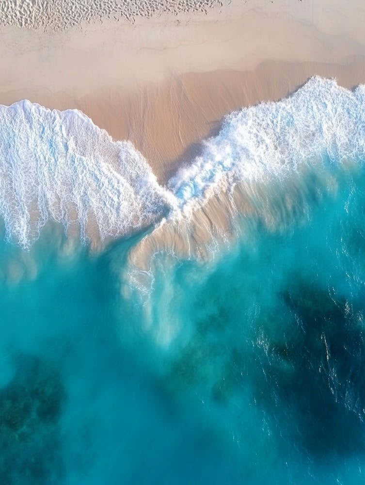 Aerial View Of A Beach 7