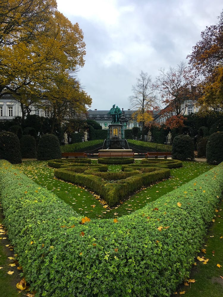 Park in Brussels, Belgium - Vertical